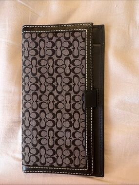 Vintage Coach wallet chequebook